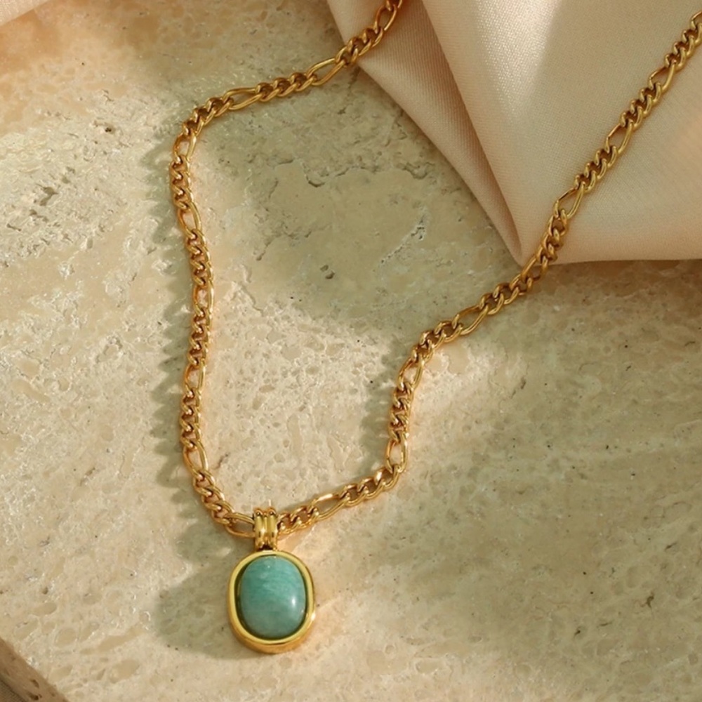 NEW 18K GOLD CHAIN NECKLACE, NICE NECKLACE, CUTE NECKLACE - Picture 5 of 6